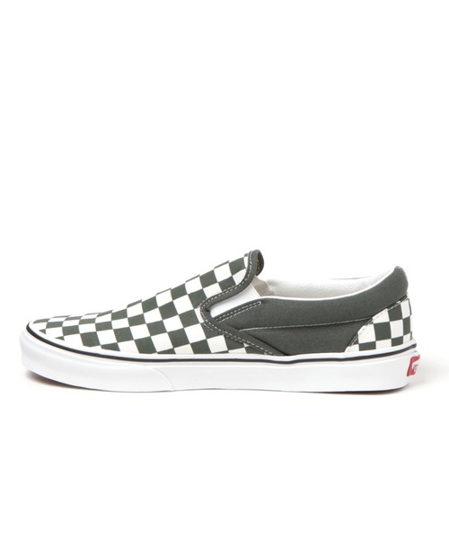 VANS(バンズ)の「【VANS(ヴァンズ)】SLIP-ON CHECK (MEN)(スリッポン・メンズ・カーキ/クリアブルー・LARGE/SMALL/MEDIUM)」の6枚目の写真
