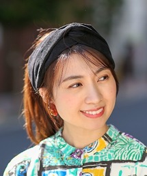 チチカカ（チチカカ）の「カラーコーデュロイヘアバンド（ヘアバンド・レディース）」