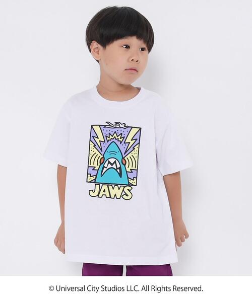 Coen キッズ ジュニア コーエンベア Jaws コラボプリントtシャツ キッズ Kids Coen コーエン 公式ファッション通販