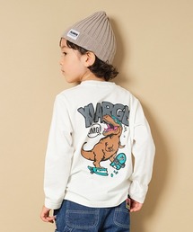 XLARGE KIDS | スケートダイナソー長袖ﾞTシャツ(Tシャツ/カットソー)