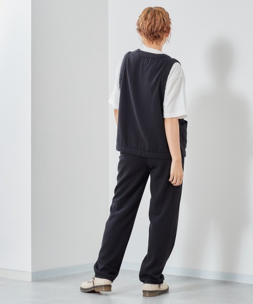 cepo（セポ）の「ライトオンス　ハイウエストデニムパンツ　セットアップ可能（デニムパンツ・レディース・ブラック/ネイビー・M/S）」の5枚目の写真