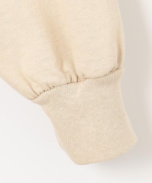 SHARE PARK（シェアパーク）の「【洗える】コットンロングスリーブロゴTシャツ（Tシャツ/カットソー・レディース・ホワイト系/グレー系/ベージュ系・F）」の21枚目の写真