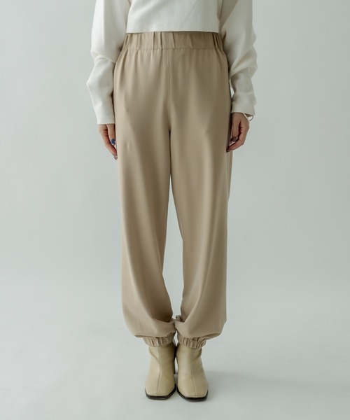 mystic（ミスティック）の「ジョガーパンツ（スウェットパンツ・レディース・ベージュ/ネイビー・FREE）」の21枚目の写真