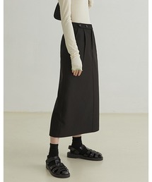 Fano Studios（ファノ ストゥディオズ）の「【Fano Studios】Side tuck straight long skirt FQ21B011（スカート）」