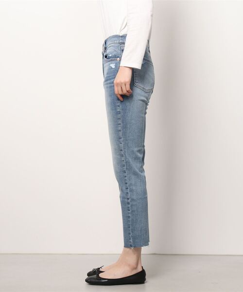 GAP（ギャップ）の「ミッドライズ ガールフレンドデニム（デニムパンツ・レディース・インディゴブルー・25/26/27/28/23/24/29/30）」の2枚目の写真