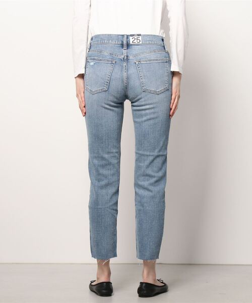 GAP（ギャップ）の「ミッドライズ ガールフレンドデニム（デニムパンツ・レディース・インディゴブルー・25/26/27/28/23/24/29/30）」の3枚目の写真