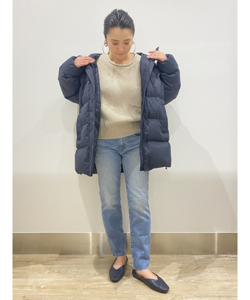 GAP（ギャップ）の「ミッドライズ ガールフレンドデニム（デニムパンツ・レディース・インディゴブルー・25/26/27/28/23/24/29/30）」の20枚目の写真