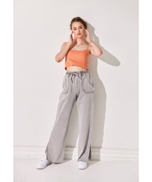 ALEXIA STAM | Hem Slit Wide Pants/ヘムスリットワイドパンツ(その他パンツ)