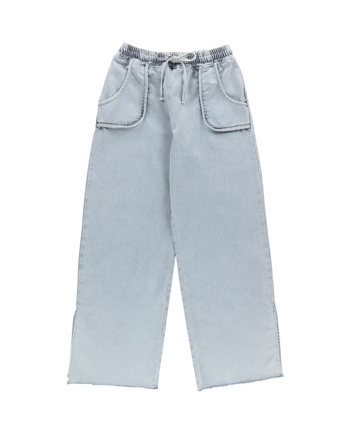 ALEXIA STAM（アリシアスタン）の「Hem Slit Wide Pants/ヘムスリットワイドパンツ（その他パンツ・レディース・ブラック系その他/ブルー系その他・S/M）」の17枚目の写真