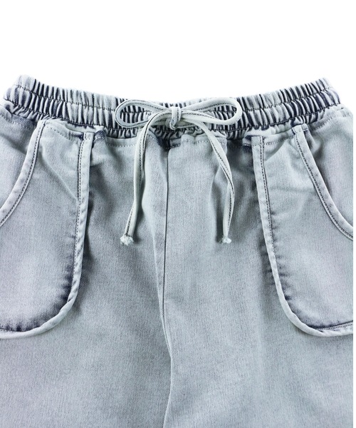 ALEXIA STAM（アリシアスタン）の「Hem Slit Wide Pants/ヘムスリットワイドパンツ（その他パンツ・レディース・ブラック系その他/ブルー系その他・S/M）」の7枚目の写真