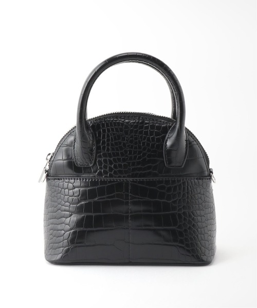 Simplicite(サンプリシテ)の「ハーフサークルチェーンミニショルダーBAG◆(ショルダーバッグ・レディース・ブラック/ブルー/アイボリー・FREE)」の12枚目の写真