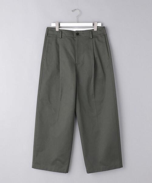 UNITED ARROWS(ユナイテッドアローズ)の「<UNITED ARROWS> ヘビーチノクロス エクストラ ワイドパンツ(その他パンツ・メンズ・ベージュ/グレー・S/M/L/XL)」の16枚目の写真
