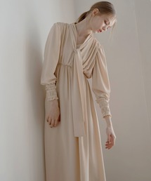 Bowtie Wrinkle Dress