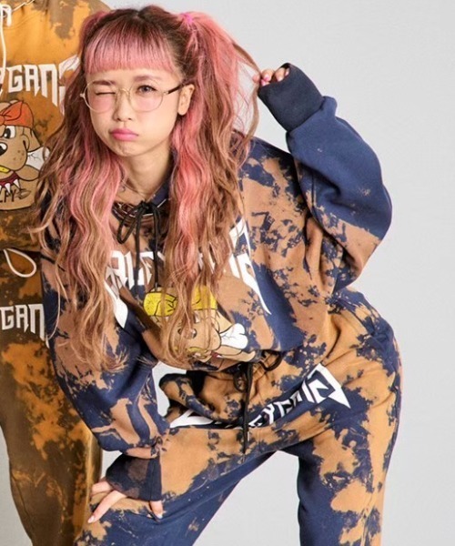 GALFY】脱色わんわんパーカー（パーカー）｜GALFY（ガルフィー）の