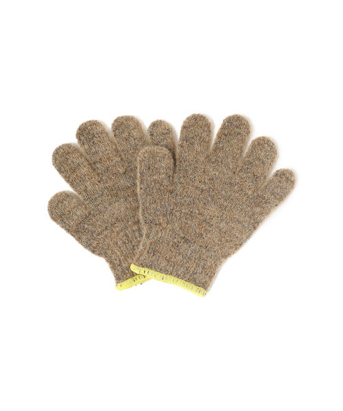 こども ビームス（コドモビームス）の「TEMBEA / キッズ GUNTE 21（6～10才）（手袋・キッズ・チャコールグレー/グリーン系その他5/ライトグレー/ベージュ・ONE SIZE）」の3枚目の写真