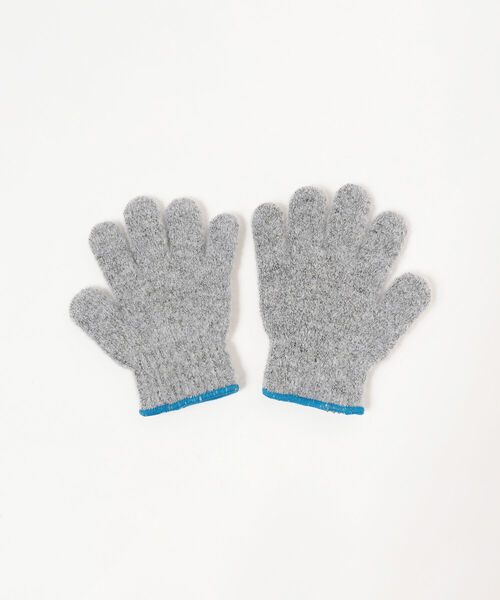 こども ビームス（コドモビームス）の「TEMBEA / キッズ GUNTE 21（6～10才）（手袋・キッズ・チャコールグレー/グリーン系その他5/ライトグレー/ベージュ・ONE SIZE）」の5枚目の写真