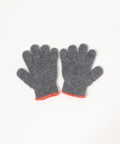こども ビームス（コドモビームス）の「TEMBEA / キッズ GUNTE 21（6～10才）（手袋・キッズ・チャコールグレー/グリーン系その他5/ライトグレー/ベージュ・ONE SIZE）」の8枚目の写真