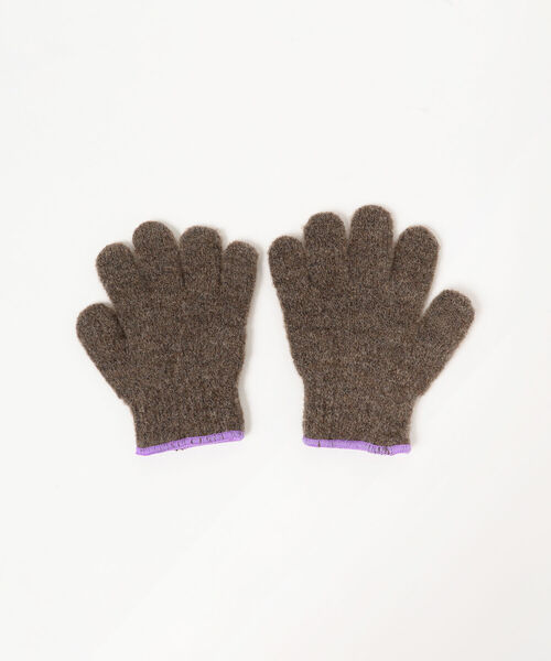 こども ビームス（コドモビームス）の「TEMBEA / キッズ GUNTE 21（6～10才）（手袋・キッズ・チャコールグレー/グリーン系その他5/ライトグレー/ベージュ・ONE SIZE）」の14枚目の写真