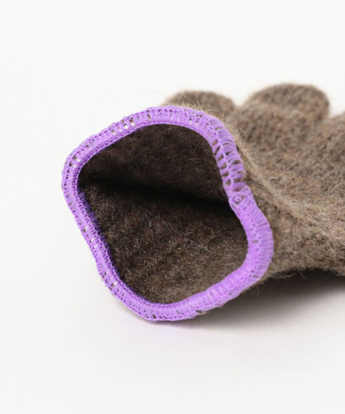 こども ビームス（コドモビームス）の「TEMBEA / キッズ GUNTE 21（6～10才）（手袋・キッズ・チャコールグレー/グリーン系その他5/ライトグレー/ベージュ・ONE SIZE）」の15枚目の写真