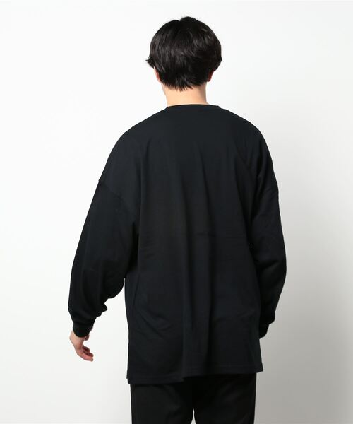 セール】5.6オンス ビッグシルエット ロングスリーブ Tシャツ