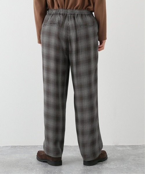 EDIFICE LA BOUCLE（エディフィスラブークル）の「【LA BOUCLE】オンブレチェック 1タック イージーパンツ（その他パンツ・メンズ・ブラウン系その他・1/2/3）」の11枚目の写真