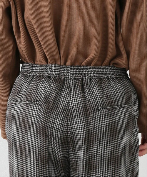 EDIFICE LA BOUCLE（エディフィスラブークル）の「【LA BOUCLE】オンブレチェック 1タック イージーパンツ（その他パンツ・メンズ・ブラウン系その他・1/2/3）」の13枚目の写真