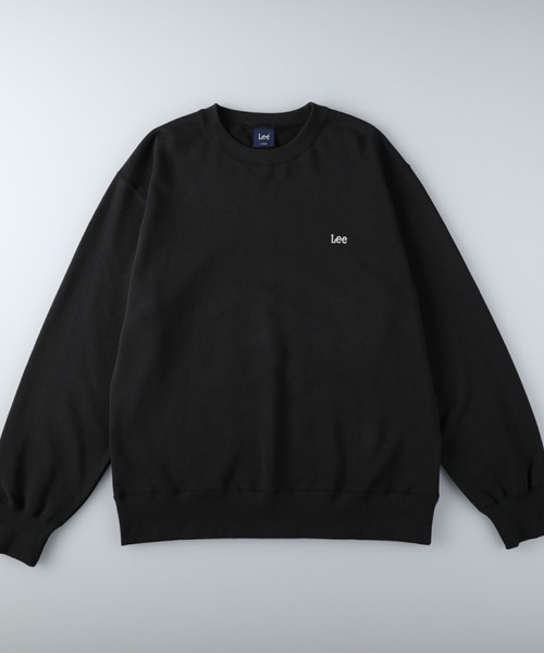 Lee(リー)の「【Lee】テキストロゴクルーネックトレーナー(スウェット・メンズ・ホワイト/ブラック/グリーン・M/XL/L)」の17枚目の写真