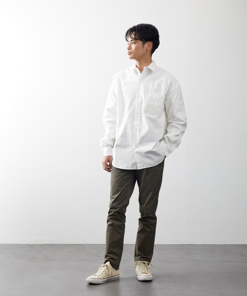 FREAK'S STORE(フリークスストア)の「ストレッチテーパードパンツ/テーパードパンツ(その他パンツ・メンズ・ベージュ/ブラック/カーキ・マルチサイズ)」の4枚目の写真