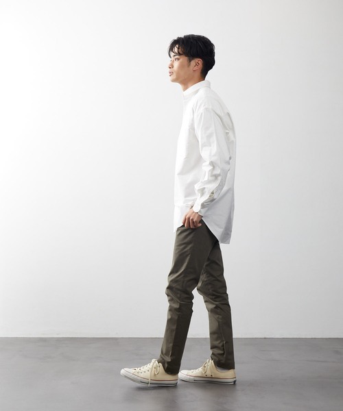 FREAK'S STORE(フリークスストア)の「ストレッチテーパードパンツ/テーパードパンツ(その他パンツ・メンズ・ベージュ/ブラック/カーキ・マルチサイズ)」の5枚目の写真