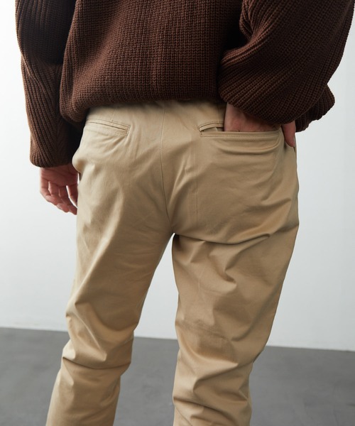 FREAK'S STORE(フリークスストア)の「ストレッチテーパードパンツ/テーパードパンツ(その他パンツ・メンズ・ベージュ/ブラック/カーキ・マルチサイズ)」の9枚目の写真