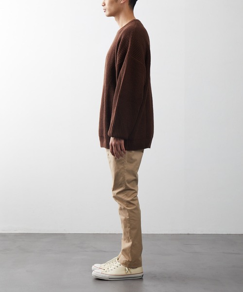 FREAK'S STORE(フリークスストア)の「ストレッチテーパードパンツ/テーパードパンツ(その他パンツ・メンズ・ベージュ/ブラック/カーキ・マルチサイズ)」の14枚目の写真