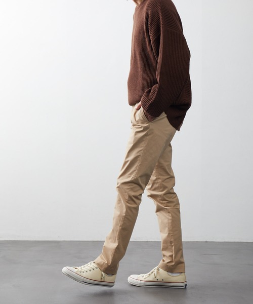 FREAK'S STORE(フリークスストア)の「ストレッチテーパードパンツ/テーパードパンツ(その他パンツ・メンズ・ベージュ/ブラック/カーキ・マルチサイズ)」の17枚目の写真