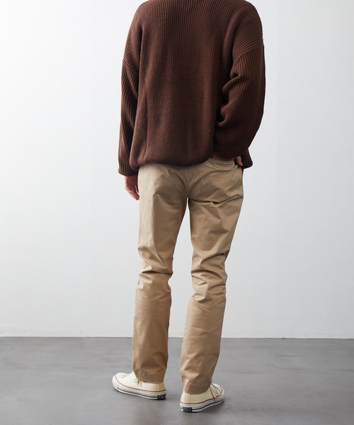 FREAK'S STORE(フリークスストア)の「ストレッチテーパードパンツ/テーパードパンツ(その他パンツ・メンズ・ベージュ/ブラック/カーキ・マルチサイズ)」の18枚目の写真