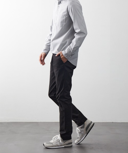 FREAK'S STORE(フリークスストア)の「ストレッチテーパードパンツ/テーパードパンツ(その他パンツ・メンズ・ベージュ/ブラック/カーキ・マルチサイズ)」の22枚目の写真