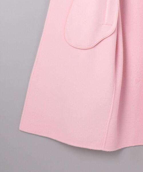 AEWEN MATOPH（イウエン マトフ）の「＜AEWEN MATOPH（イウエン マトフ）＞W/N シャンブレー 6ボタン リバーロングコート（チェスターコート・レディース・ライトピンク/ライトグレー・38/34/36）」の18枚目の写真