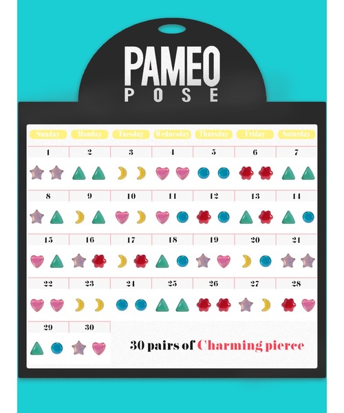 PAMEO POSE CHARMING PIERCE 【ピアス】 PAMEO POSE SHOP | 【再入荷】 ✔︎CHARMING PIERCE ¥7,920(inc