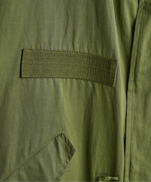 CPCM（シーピーシーエム）の「3WAYキルティングジャケット付きビッグシルエットモッズコート（モッズコート・メンズ・ブラック/カーキ・MEDIUM/LARGE）」の13枚目の写真