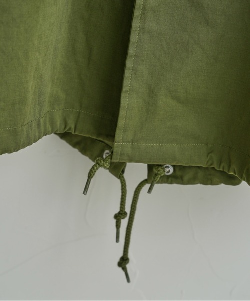 CPCM（シーピーシーエム）の「3WAYキルティングジャケット付きビッグシルエットモッズコート（モッズコート・メンズ・ブラック/カーキ・MEDIUM/LARGE）」の16枚目の写真