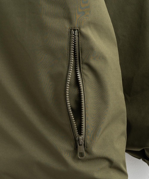 Ressaca（レサーカ）の「オーバーサイズ ハッピースーツ 防風ストレッチ レベル7中綿ビッグミリタリージャケット（ダウンジャケット/コート・メンズ・グレー系/カーキ/ブラック・L/M）」の15枚目の写真