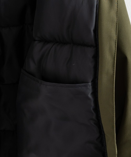 Ressaca（レサーカ）の「オーバーサイズ ハッピースーツ 防風ストレッチ レベル7中綿ビッグミリタリージャケット（ダウンジャケット/コート・メンズ・グレー系/カーキ/ブラック・L/M）」の11枚目の写真