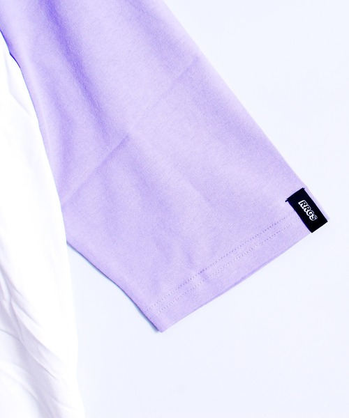 R.R.G.S（アールアールジーエス）の「RAGLAN L/S T-SHIRTS（Tシャツ/カットソー・メンズ・ホワイト×ブルー/ホワイト×ブラック・MEDIUM/LARGE/X-LARGE）」の4枚目の写真