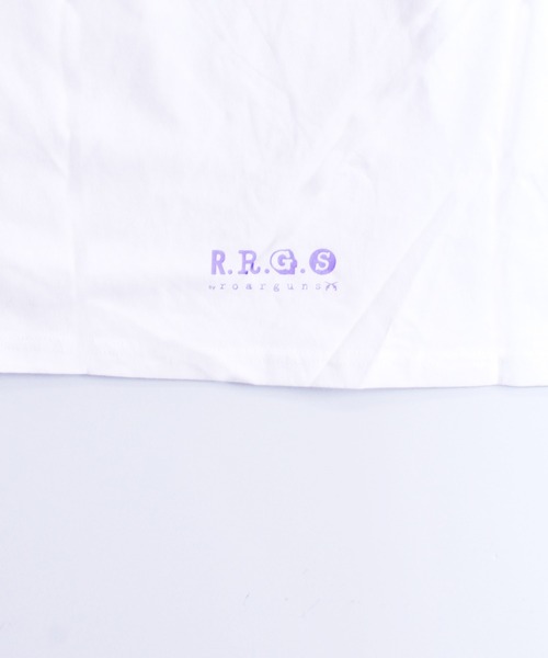 R.R.G.S（アールアールジーエス）の「RAGLAN L/S T-SHIRTS（Tシャツ/カットソー・メンズ・ホワイト×ブルー/ホワイト×ブラック・MEDIUM/LARGE/X-LARGE）」の7枚目の写真