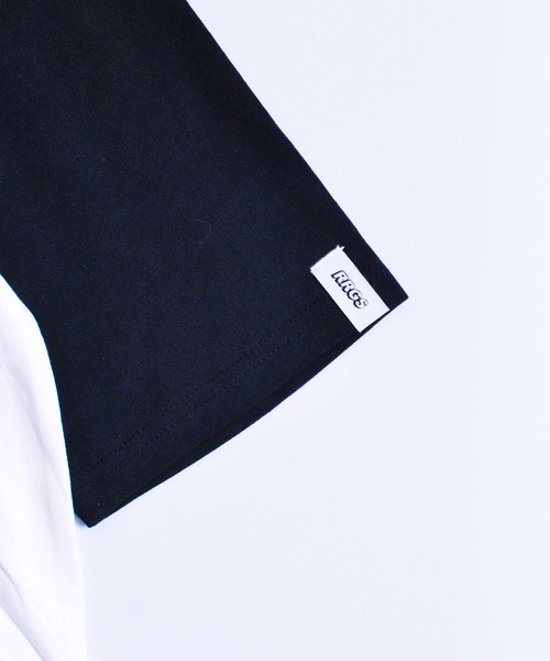 R.R.G.S（アールアールジーエス）の「RAGLAN L/S T-SHIRTS（Tシャツ/カットソー・メンズ・ホワイト×ブルー/ホワイト×ブラック・MEDIUM/LARGE/X-LARGE）」の10枚目の写真