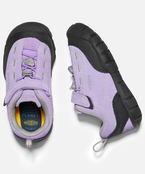KEEN（キーン）の「JASPER II / ジャスパー ツー / キッズ スニーカー（スニーカー・キッズ・バイオレット・15cm/16cm/17cm/18cm/18.5cm/19.5cm）」の4枚目の写真