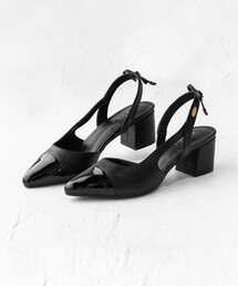 COLOR BLOCK SLINGBACK SANDALS サンダル