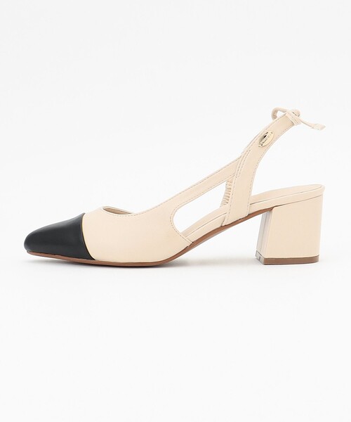 TOCCA(トッカ)の「COLOR BLOCK SLINGBACK SANDALS サンダル(サンダル・レディース・ブラック系/ベージュ系・38/36/37/35)」の18枚目の写真