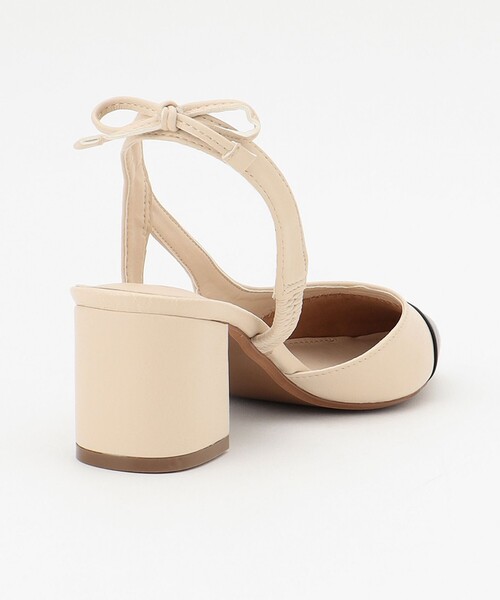 TOCCA(トッカ)の「COLOR BLOCK SLINGBACK SANDALS サンダル(サンダル・レディース・ブラック系/ベージュ系・38/36/37/35)」の16枚目の写真
