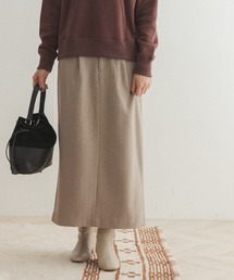 FORK&SPOON | FORK&SPOON　フラノストレートスカート(スカート)