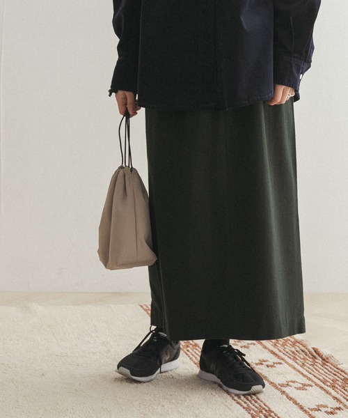 FORK&SPOON（フォークアンドスプーン）の「FORK&SPOON　フラノストレートスカート（スカート・レディース・グリーン/ベージュ系その他・1/2）」の9枚目の写真