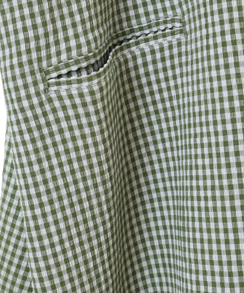 Candy Stripper（キャンディストリッパー）の「GINGHAM CHINA ワンピース（ワンピース・レディース・ブラック/レッド/グリーン・2）」の18枚目の写真